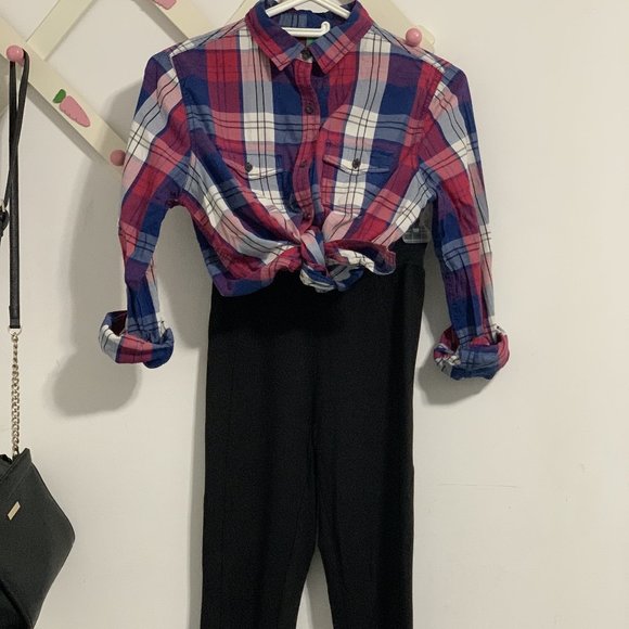 UCB T-shirt in blue/red/white check - Picture 1 of 6
